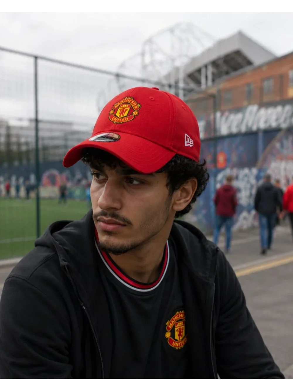 Manchester United Official Soccer Cap New NWT Red